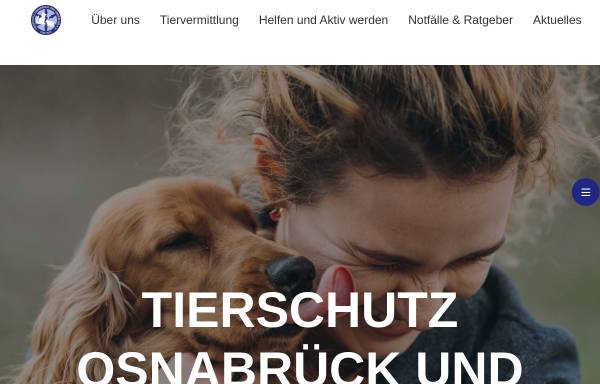 Vorschau von tierschutz-osnabrueck.de, Tierhilfe Osnabrück
