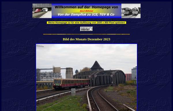 Vorschau von www.gerdboehmer-berlinereisenbahnarchiv.de, Berliner Eisenbahnarchiv