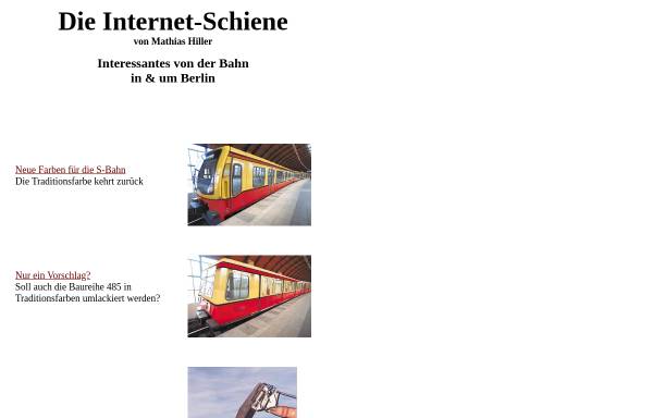 Vorschau von home.snafu.de, Internet-Schiene