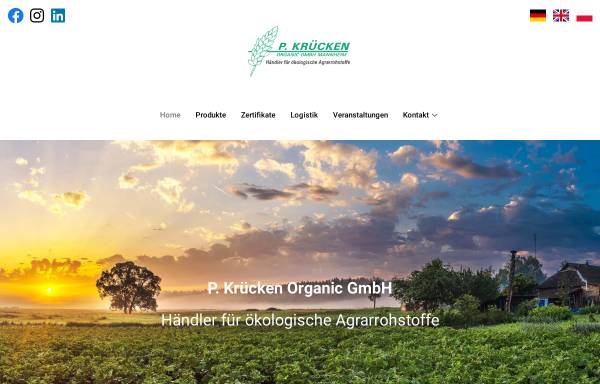 Vorschau von kruecken.de, P. Krücken Organic GmbH