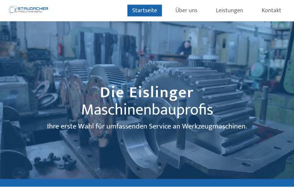 Vorschau von www.staudacher-net.de, Staudacher Maschinenbau + Retrofitting, Inh. Markus Staudacher