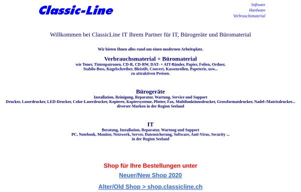 Vorschau von www.classicline.ch, Classic-Line, B. Schlunegger