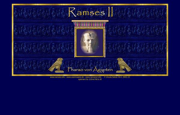 Ramses II.: Pharao von Ägypten