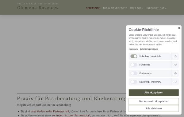 Vorschau von www.eheberatung-berlin.de, Eheberatung-Berlin - Beratung in Partnerschaft und Ehe