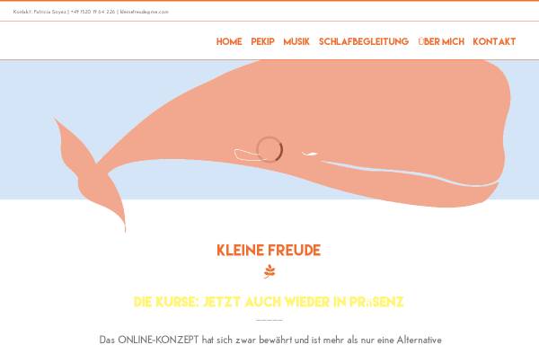 Vorschau von www.kleinefreude.de, Kleine Freude