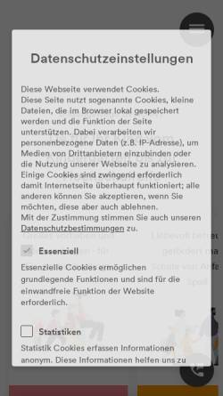 Vorschau der mobilen Webseite www.private-kant-schule.de, Private Kantschule