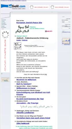 Vorschau der mobilen Webseite hagalil.com, Palästina und der mittlere Orient