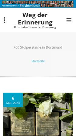 Vorschau der mobilen Webseite www.spuren-suchen.de, Spuren suchen - Hoffnungszeichen setzen