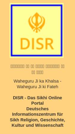 Vorschau der mobilen Webseite www.sikhi.de, Sikhi
