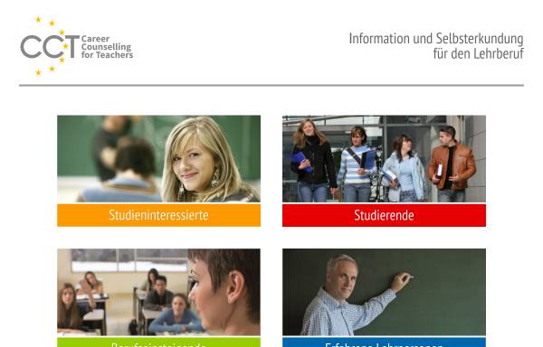 Vorschau von www.cct-germany.de, CCT-Laufbahnberatung für Lehrerinnen und Lehrer