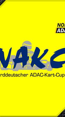 Vorschau der mobilen Webseite www.nakc.de, Norddeutscher ADAC-Kart-Cup