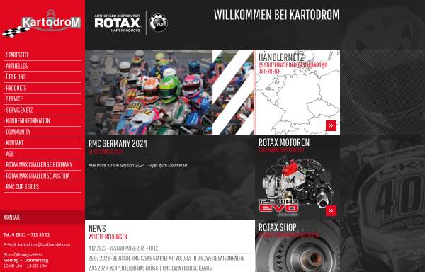 Vorschau von www.rotaxmaxchallenge.de, ROTAX MAX Challenge