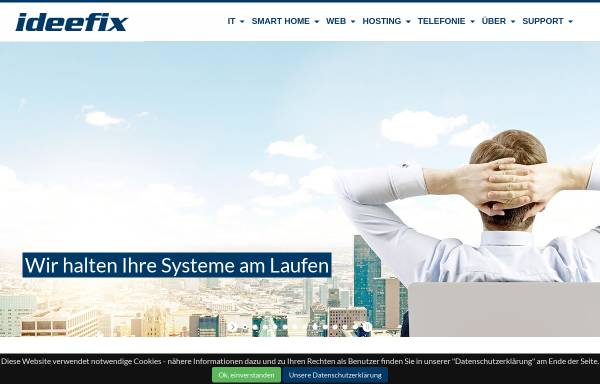 Vorschau von www.ideefix.eu, Ideefix System- und Softwareentwicklung GmbH,