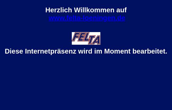 Vorschau von www.felta-loeningen.de, Felta-Tankstelle