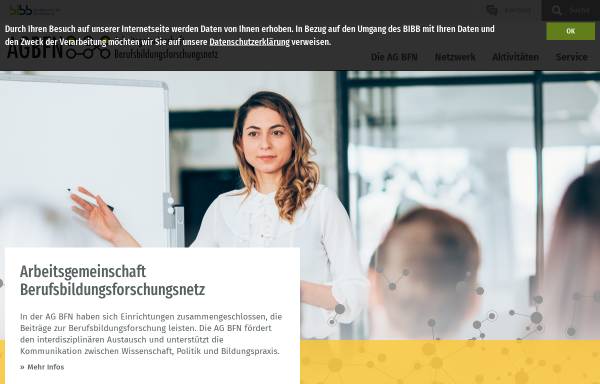 Vorschau von www.kibb.de, KIBB - Berufsbildung und Berufsbildungsforschung
