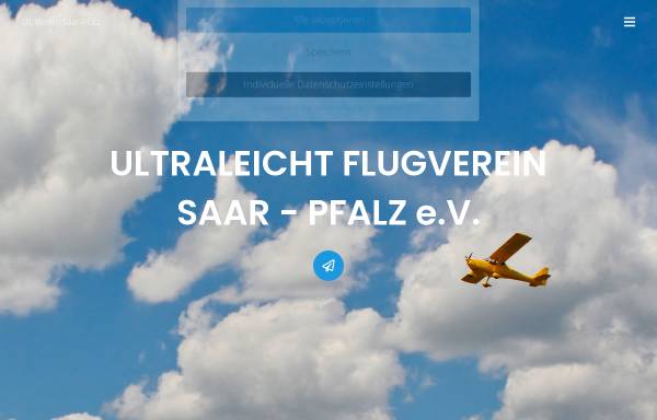 Vorschau von www.leichtflieger.de, Ultraleicht Flugverein Saar-Pfalz