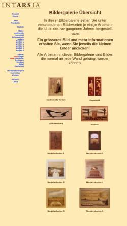 Vorschau der mobilen Webseite www.intarsien.ch, Grob, Hans