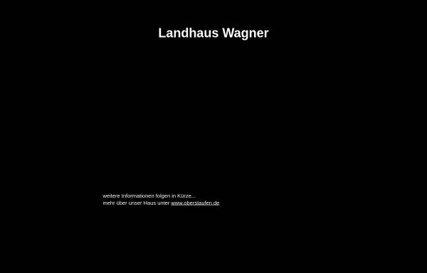 Vorschau von www.schroth-landhaus.de, Landhaus Wagner