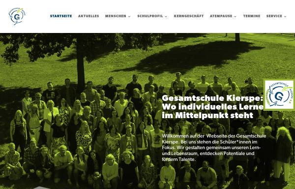 Vorschau von www.gski.de, Gesamtschule der Stadt Kierspe