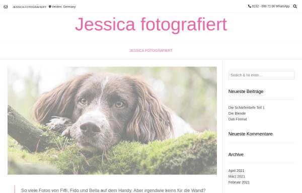Vorschau von jessica-prendergast.de, Fotografie Jessica Prendergast