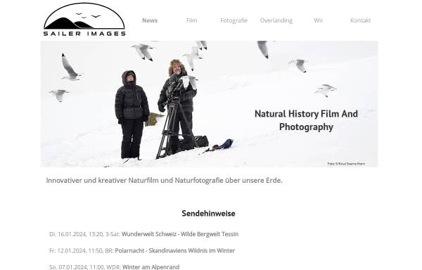 Vorschau von www.naturexpeditionen.de, Nature Expeditions [Steffen & Alexandra Sailer]