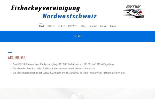 Vorschau von www.evnw.ch, Eishockeyvereinigung Nordwestschweiz