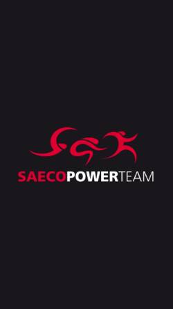 Vorschau der mobilen Webseite www.saecopowerteam.at, Saeco-Powerteam-Koblach