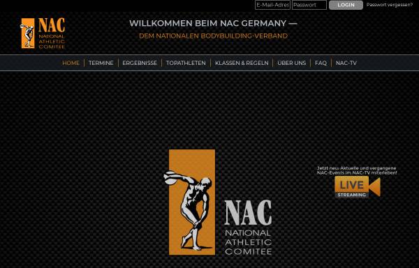 Vorschau von www.nac-germany.de, NAC-Germany