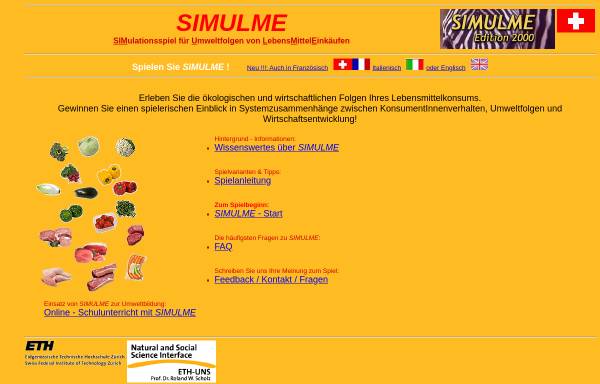 Vorschau von www.simulme.ethz.ch, Simulme