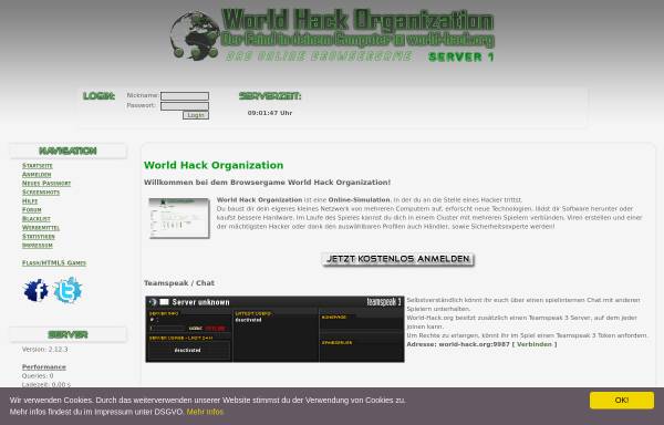 Vorschau von world-hack.org, World Hack Organization