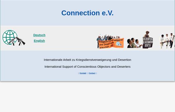 Vorschau von www.connection-ev.org, Connection e.V.