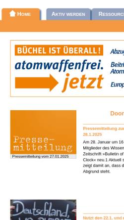 Kampagne atomwaffenfrei bis 2020