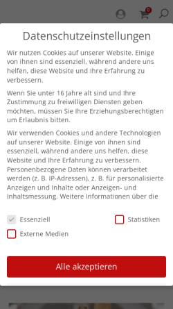 Vorschau der mobilen Webseite www.schleife.ch, Stiftung Schleife