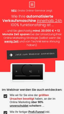 Vorschau der mobilen Webseite www.mobile-marketing-system.de, Mobile Marketing System Ltd.