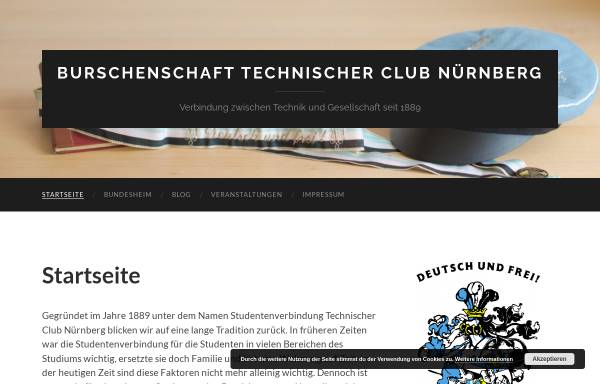 Vorschau von www.technischer-club.de, Technischer Club zu Nürnberg