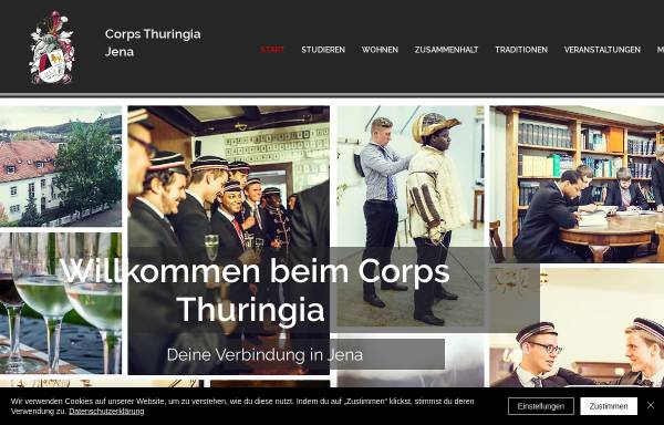 Vorschau von www.thuringia-jena.de, Thuringia Jena