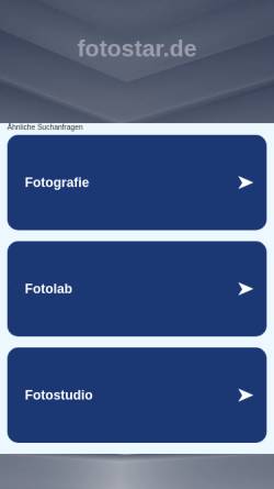 Vorschau der mobilen Webseite www.fotostar.de, Loof, Karsten