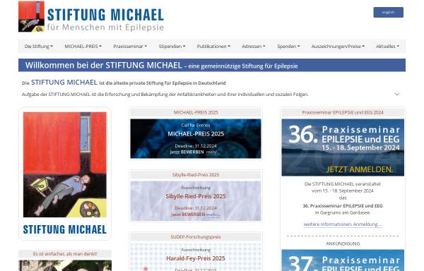 Vorschau von www.stiftung-michael.de, Stiftung Michael