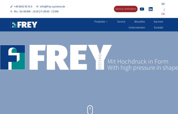 Vorschau von www.frey-lenggries.de, FREY GmbH