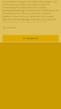 Vorschau der mobilen Webseite www.hposchmann-gmbh.de, H.P.Oschmann GmbH