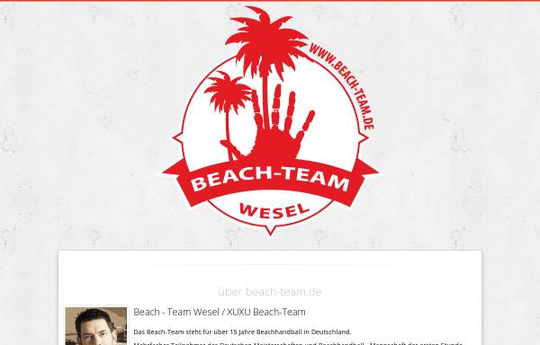 Vorschau von www.beach-team.de, XUXU Beach-Team