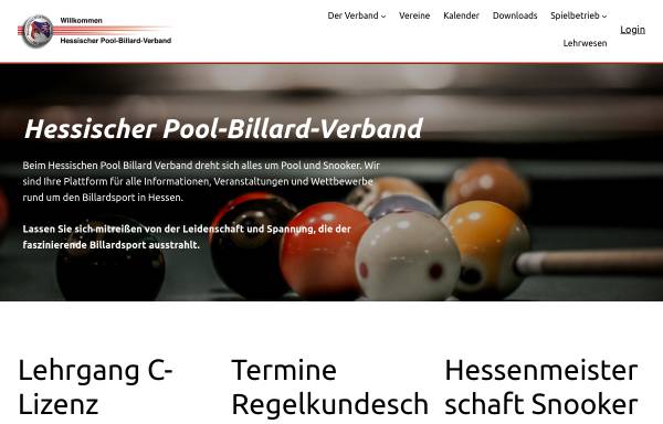 Hessischer-Pool-Billard-Verband von 1975 e.V.