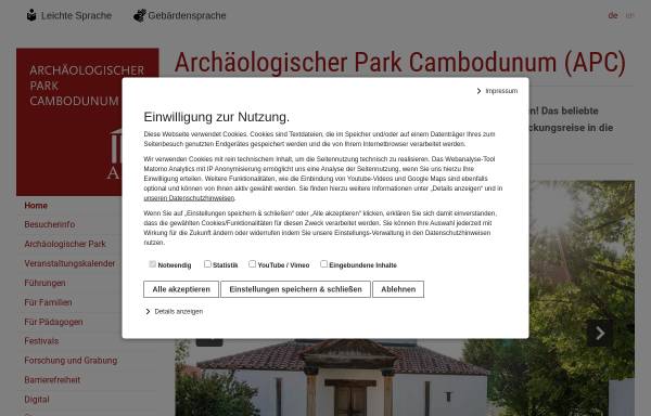 Kempten, Archäologischer Park Cambodunum