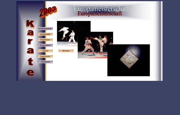 Vorschau von budonews2003.de, Karate Europameisterschaft 2003