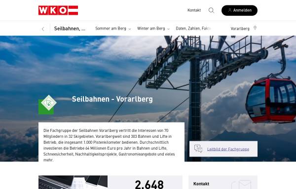 Vorarlberger Sommerbergbahnen Online