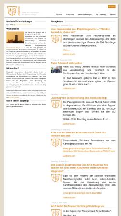 Vorschau der mobilen Webseite www.aloisiuskolleg-alumni.de, Bonn - Bad Godesberg: Aloisiuskolleg Alumni
