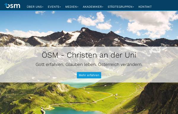 Vorschau von www.oesm.at, Österreichische Studentenmission (ÖSM)