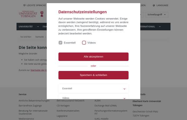 Institut für antikes Judentum und hellenistische Religionsgeschichte Tübingen