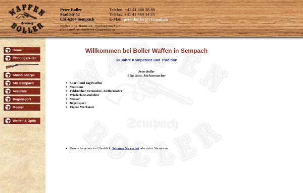Vorschau von www.boller-waffen.ch, Peter Boller
