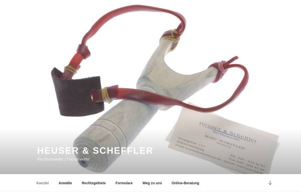 Vorschau von www.ra-heuser.de, Heuser & Scheffler
